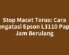 Stop Macet Terus: Cara Mengatasi Epson L3110 Paper Jam Berulang