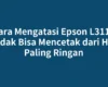 Cara Mengatasi Epson L3110 Tidak Bisa Mencetak dari Hal Paling Ringan