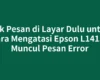Cek Pesan di Layar Dulu untuk Cara Mengatasi Epson L14150 Muncul Pesan Error