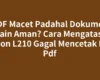 PDF Macet Padahal Dokumen Lain Aman? Cara Mengatasi Epson L210 Gagal Mencetak File Pdf