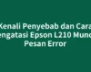 Kenali Penyebab dan Cara Mengatasi Epson L210 Muncul Pesan Error