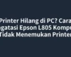 Printer Hilang di PC? Cara Mengatasi Epson L805 Komputer Tidak Menemukan Printer